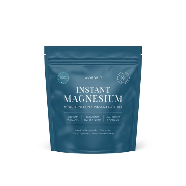 Nordbo Instant Magnesium 150g | Vitaminer & kosttillskott - Vitaminer & mineraler - Magnesium,Vitaminer & kosttillskott - Leder & muskler | Apoteka