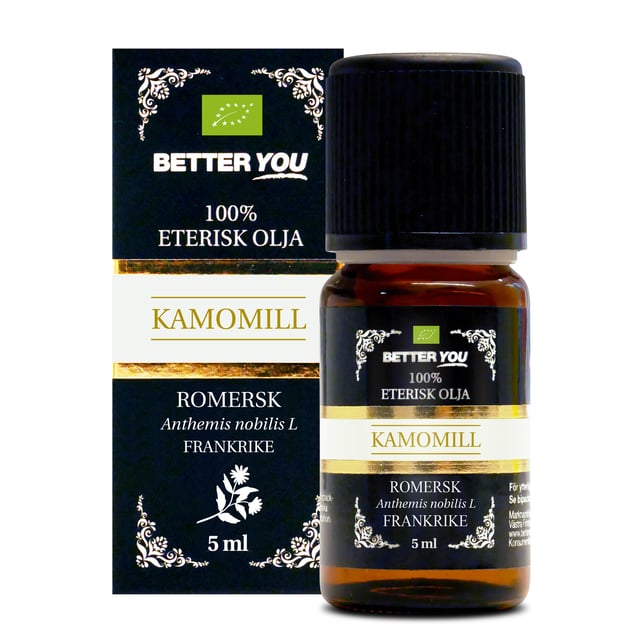 Better You Romersk Kamomillolja EKO Eterisk 5 ml | Hudvård - Kroppsvård - Kroppsolja - Eteriska oljor,Hushåll - Doftljus & rumsdofter | Apoteka