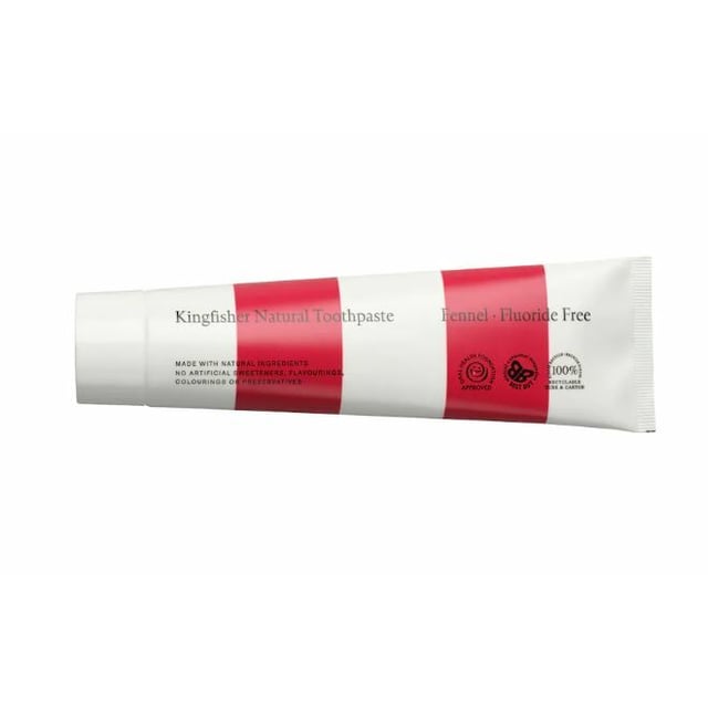 Kingfisher Fennel Tandkräm Utan Fluor 100 ml | Munvård - Tandkräm | Apoteka