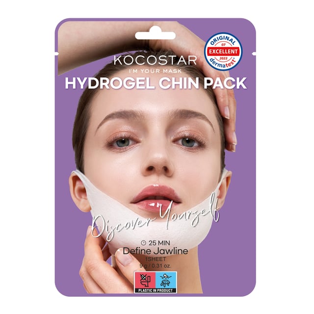 Kocostar Hydrogel Chin Pack 1 set | Hudvård - Ansiktsvård - Ansiktsmask - Sheet mask | Apoteka