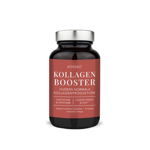 Nordbo Kollagen Booster 60 kapslar | Vitaminer & kosttillskott - Kollagen,Vitaminer & kosttillskott - Kosttillskott för veganer & vegetarianer | Apoteka