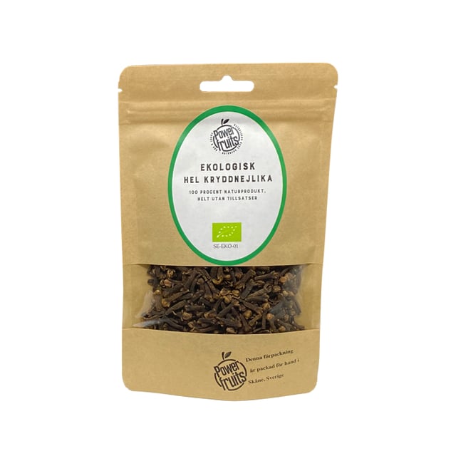 Powerfruits Kryddnejlika Hel 50 g EKO | Mat & dryck - Skafferi - Kryddor & smaksättning - Kryddor | Apoteka