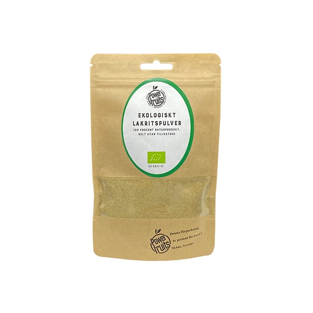 Powerfruits Lakritspulver 75 g EKO | Mat & dryck - Skafferi - Kryddor & smaksättning - Kryddor | Apoteka