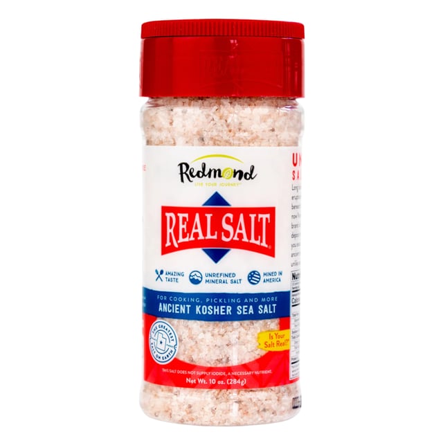 Redmond Real Salt Kosher Shaker 284 g | Mat & dryck - Skafferi - Kryddor & smaksättning - Salt | Apoteka
