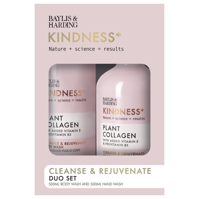 Baylis & Harding Kindness+ Plant Collagen Gift set | Hudvård - Händer & fötter - Handvård - Handtvål,Hudvård - Kroppsvård - Bad & dusch - Duschkräm & duschtvål | Apoteka