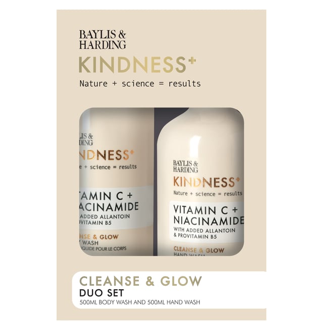 Baylis & Harding Kindness+ Vitamin C & Niacinamide Gift set | Hudvård - Kroppsvård - Bad & dusch - Duschkräm & duschtvål | Apoteka