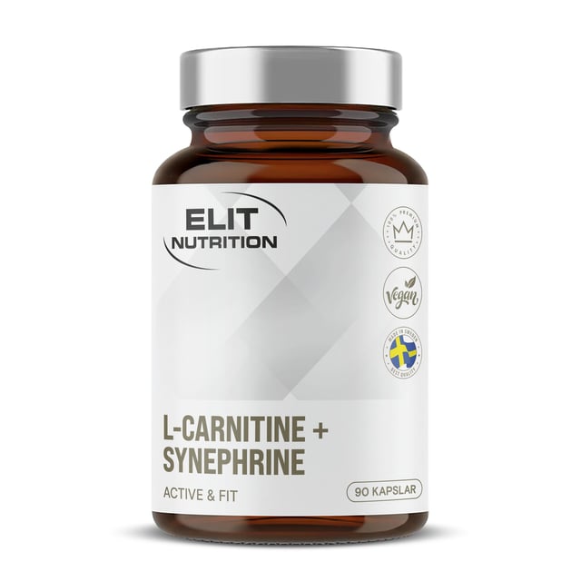 Elit Nutrition L-Carnitine + Synephrine 90 kapslar | Träning - Energigivande - PWO,Viktkontroll - Viktminskning,Vitaminer & kosttillskott - Energi & fokus | Apoteka