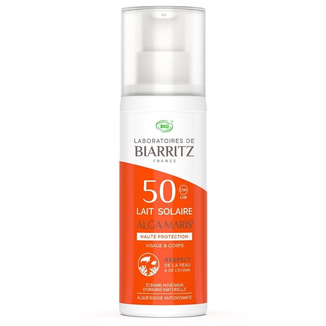 Laboratoires de Biarritz Sunscreen Lotion SPF50 100 ml | Hudvård - Solskydd - Solskydd för ansikte,Hudvård - Solskydd - Solskydd för kroppen | Apoteka