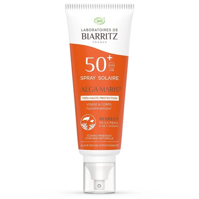 Laboratoires de Biarritz Sunscreen Spray SPF50+ 100 ml | Hudvård - Solskydd - Solskydd för ansikte,Baby, barn & förälder - Solskydd för barn - Solkräm för barn,Hudvård - Solskydd - Solskydd för kroppen | Apoteka