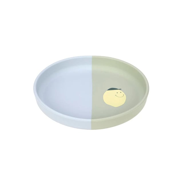 Lässig Tallrik i Silikon Happy Fruits Lemon | Baby, barn & förälder - Mata - Barntallrikar & barnbestick | Apoteka