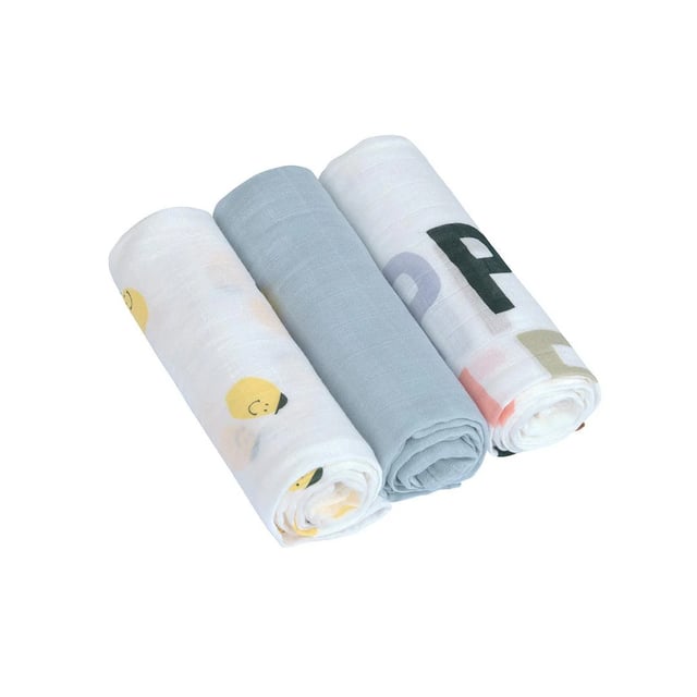 Lässig Mjuk Babyfilt L Happy Fruits Lemon 3-pack | Baby, barn & förälder - Babyfiltar | Apoteka