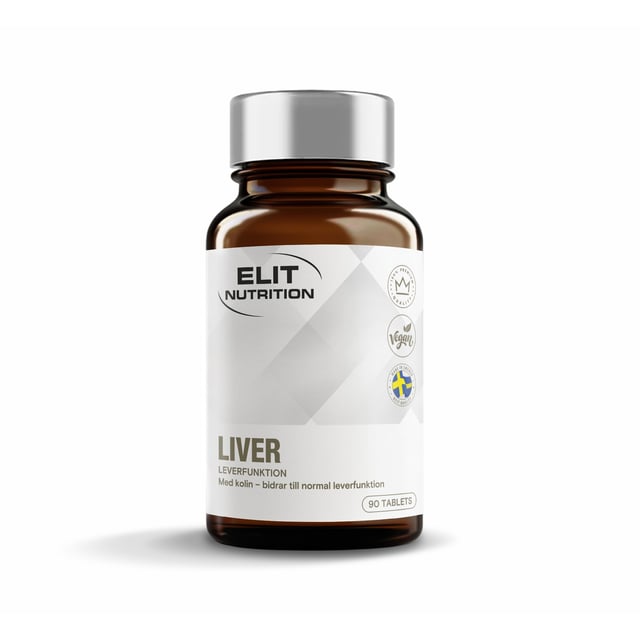 Elit Nutrition Liver Leverfunktion 90 kapslar | Vitaminer & kosttillskott - Immunförsvar | Apoteka