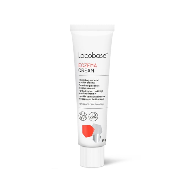 Locobase Eczema Cream 30 g | Baby, barn & förälder - Hudvård för barn - Hudbesvär hos barn - Eksem hos barn,Baby, barn & förälder - Hudvård för barn - Hudbesvär hos barn - Torr & irriterad hud hos barn,Hudvård - Hudbesvär - Torr & irriterad hud,Hudvård - Hudbesvär - Eksem & klåda | Apoteka