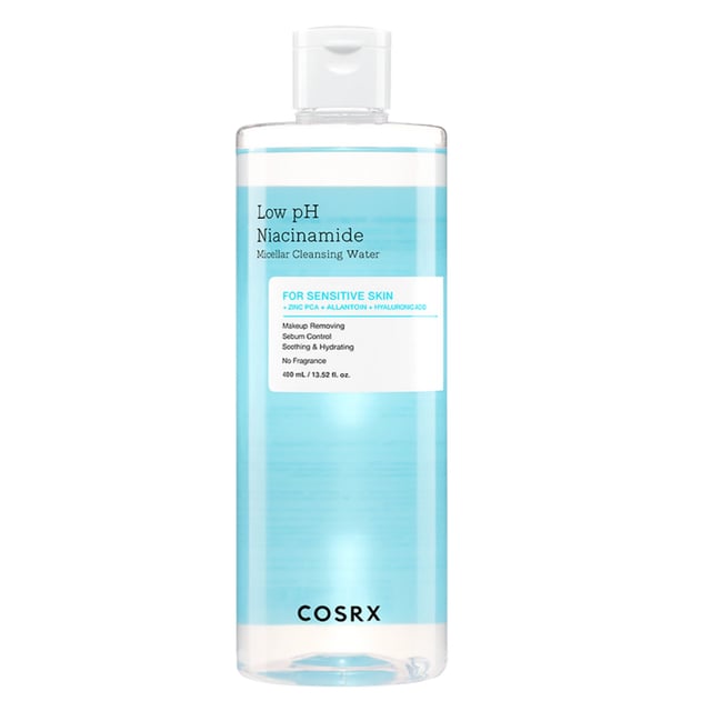 COSRX Low pH Niacinamide Micellar Cleansing Water 400 ml | Hudvård - Ansiktsvård - Ansiktsrengöring - Micellärvatten | Apoteka