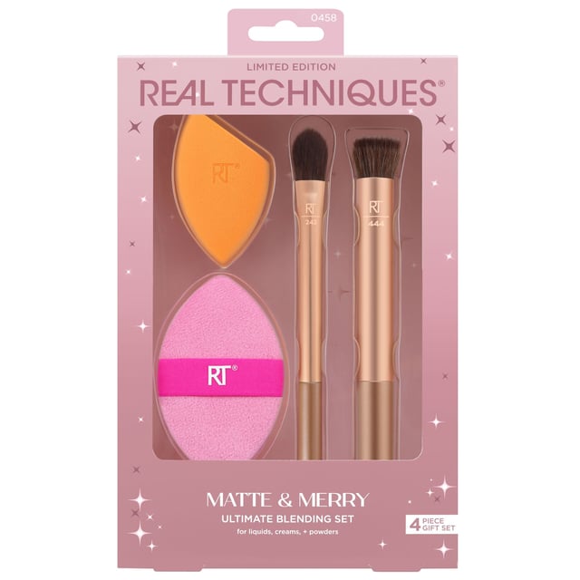 REAL TECHNIQUES Matte & Merry Ultimate Blending Set | Smink - Sminkborstar | Apoteka