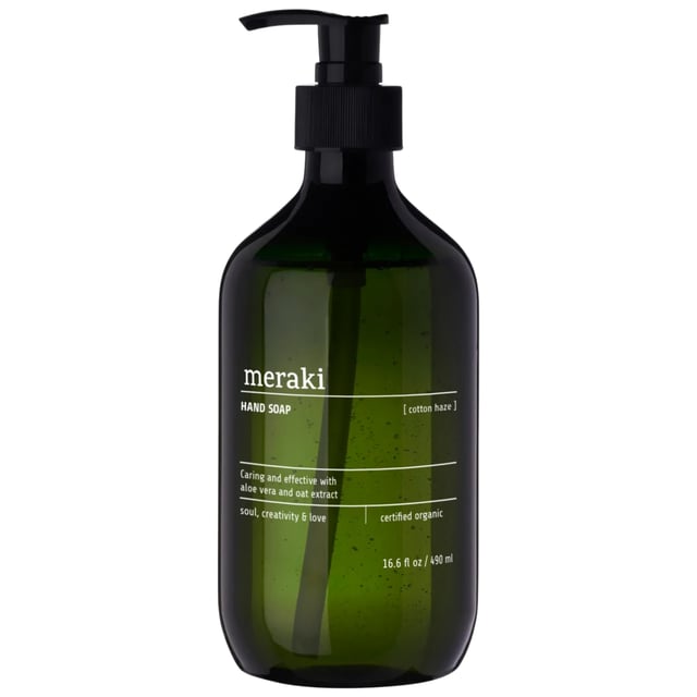 Meraki Hand Soap Cotton Haze 490 ml | Hudvård - Händer & fötter - Handvård - Handtvål | Apoteka