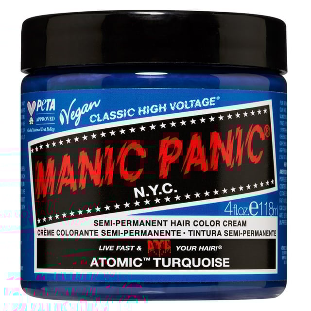 Manic Panic Atomic™ Turquoise 118 ml | Hårvård - Hårfärg - Toning | Apoteka
