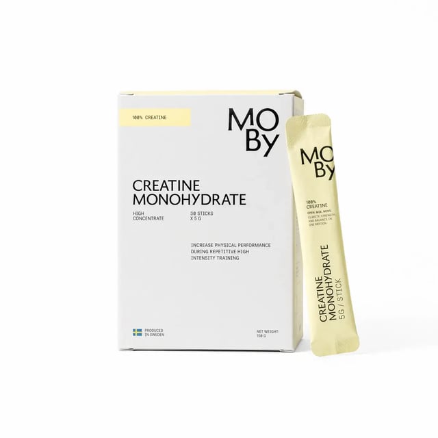 MOBY Kreatinmonohydrat Stickpacks 5g 30 st