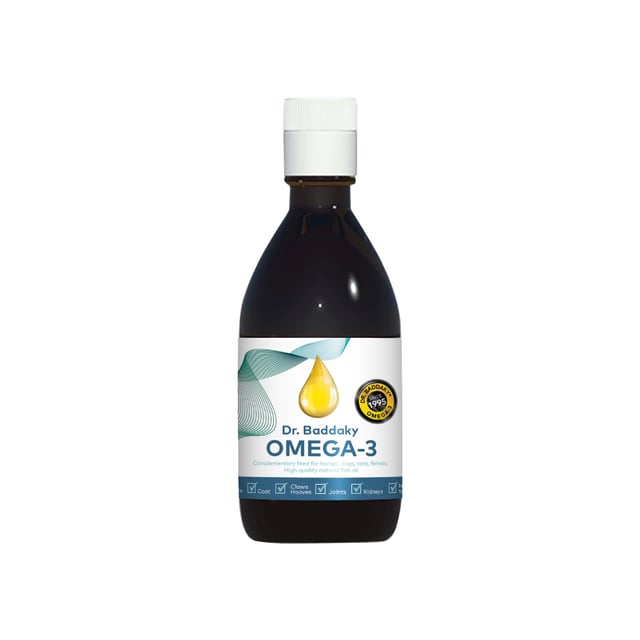 Dr Baddaky Omega-3 200 ml | Djur - Djurfoder & tillskott - Omega-3 & laxolja | Apoteka