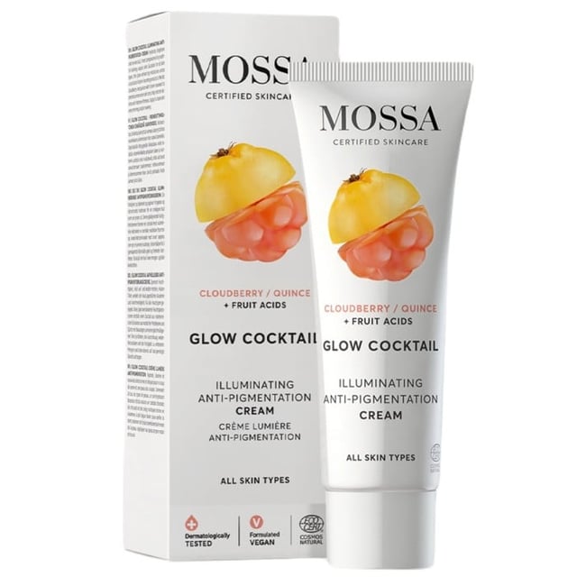 MOSSA Glow Cocktail Illuminating Anti-Pigmentation Cream 50 ml | Hudvård - Ansiktsvård - Ansiktskräm - Dagkräm | Apoteka