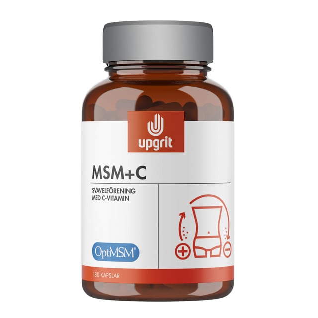 Upgrit MSM + C 180 kapslar | Vitaminer & kosttillskott - Leder & muskler,Vitaminer & kosttillskott - Kollagen | Apoteka