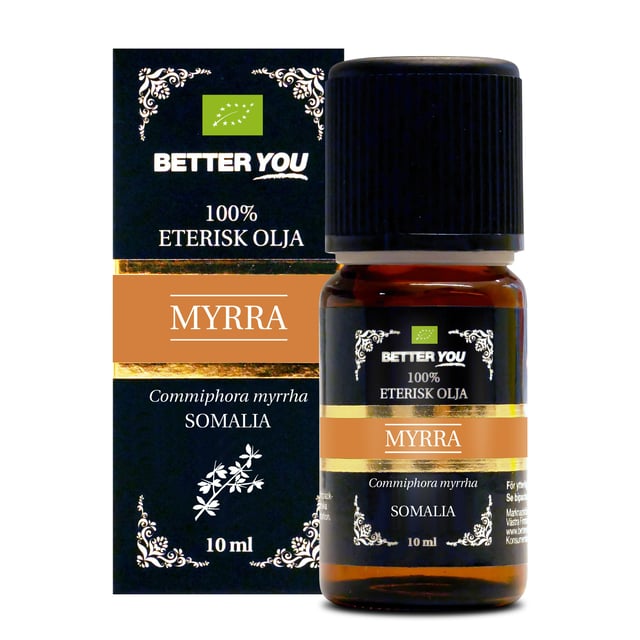 Better You Myrraolja EKO Eterisk 10 ml | Hudvård - Kroppsvård - Kroppsolja - Eteriska oljor,Hushåll - Doftljus & rumsdofter | Apoteka