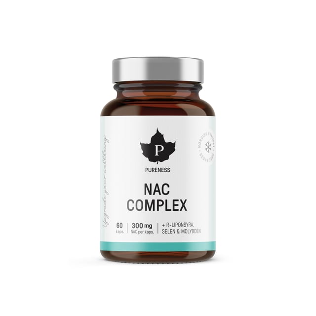 Pureness Nac Complex 300 mg 60 kapslar | Vitaminer & kosttillskott - Energi & fokus | Apoteka