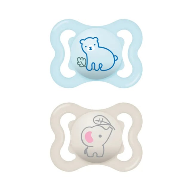 MAM Air Nappar 0-6 Månader Silikon 2 st - Olika färger | Baby, barn & förälder - Nappar & napphållare - Nappar för nyfödda,Baby, barn & förälder - Nappar & napphållare - Nappar | Apoteka