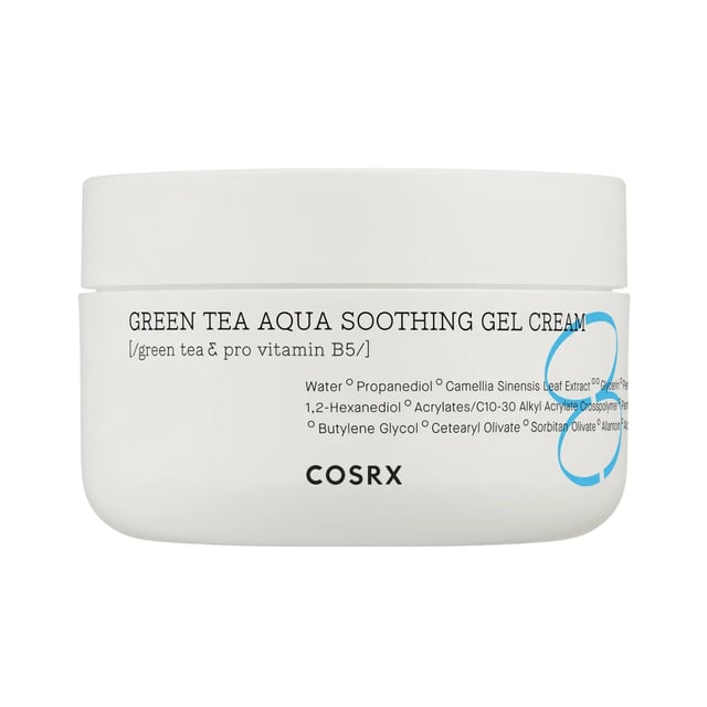 COSRX Hydrium Green Tea Aqua Soothing Gel Cream 50ml | Hudvård - Ansiktsvård - Ansiktskräm - 24-timmarskräm,Hudvård - Ansiktsvård - Ansiktskräm - Nattkräm,Hudvård - Ansiktsvård - Ansiktskräm - Dagkräm | Apoteka
