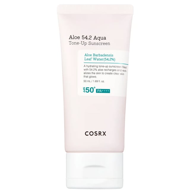 COSRX Aloe 54,2 Aqua Tone Up Sunscreen SPF50 50 ml | Hudvård - Solskydd - Solskydd för ansikte | Apoteka