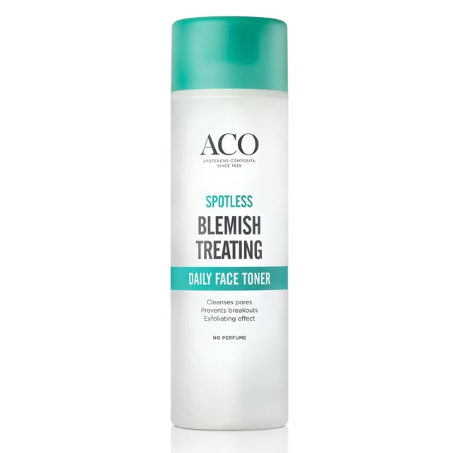 ACO Spotless Daily Face Toner Oparfymerad 200 ml | Hudvård - Hudbesvär - Akne - Rengöring för akne,Hudvård - Ansiktsvård - Ansiktsrengöring - Ansiktsvatten & toner | Apoteka