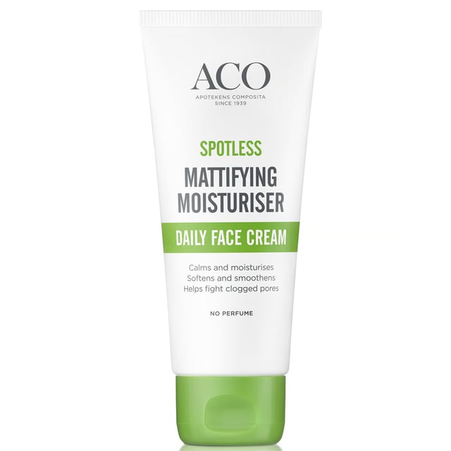 ACO Spotless Daily Face Cream Oparfymerad 60 ml | Hudvård - Hudbesvär - Akne - Aknekräm,Hudvård - Ansiktsvård - Ansiktskräm - Dagkräm | Apoteka