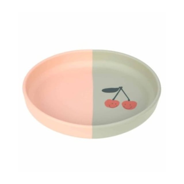 Lässig Tallrik i Silikon Happy Fruits Cherry | Baby, barn & förälder - Mata - Barntallrikar & barnbestick | Apoteka