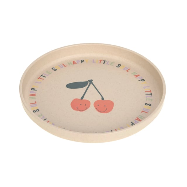 Lässig Tallrik PP/Cellulosa Happy Fruits Cherry | Baby, barn & förälder - Mata - Barntallrikar & barnbestick | Apoteka