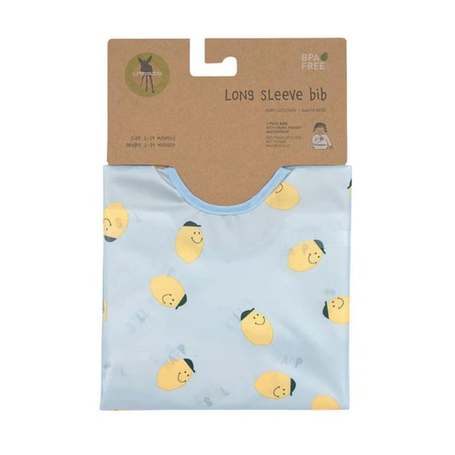Lässig Haklapp Med Ärm Happy Fruits Lemon 2st