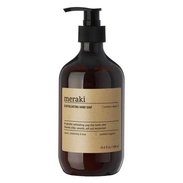 Meraki Exfoliating Hand Soap Northern Dawn 490 ml | Hudvård - Händer & fötter - Handvård - Handtvål | Apoteka