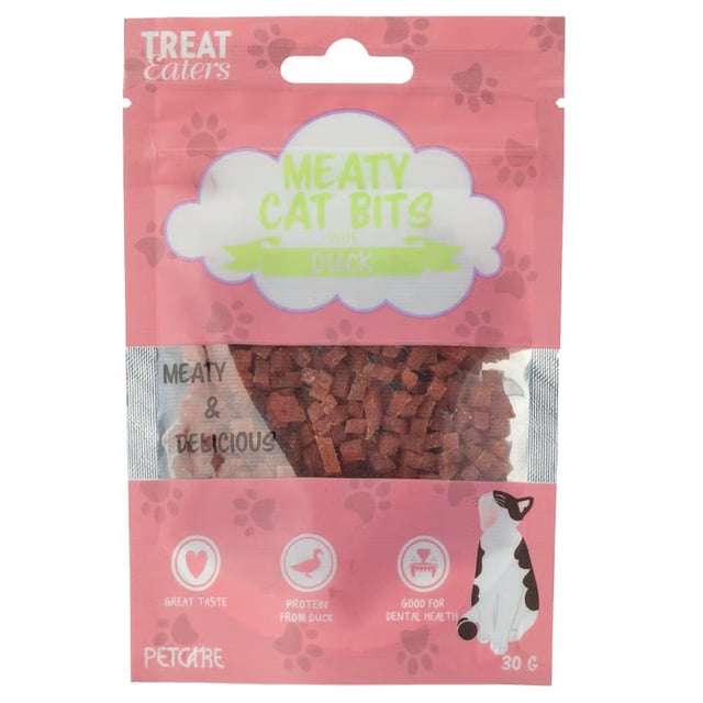 Treateaters Meaty Duck Bits 30 g | Djur - Djurgodis - Kattgodis & kattgräs | Apoteka