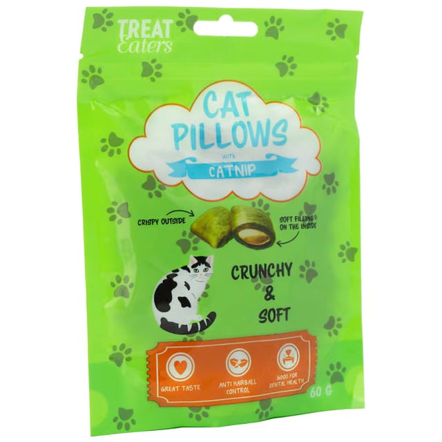 TREATEaters Pillows Catnip 60g | Djur - Djurgodis - Kattgodis & kattgräs | Apoteka