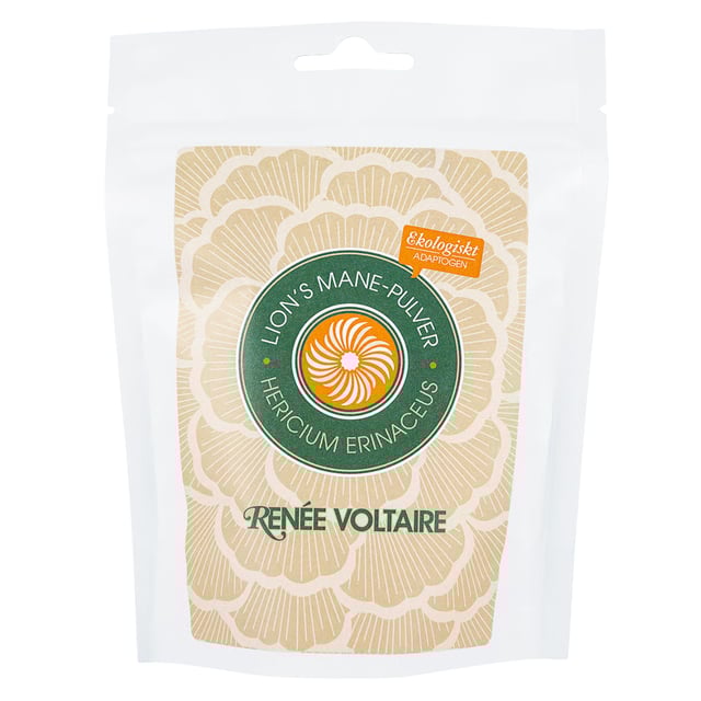 Renée Voltaire Lions Manepulver Hericium Erinaceus EKO 100g | Vitaminer & kosttillskott - Kosttillskott med svampextrakt | Apoteka