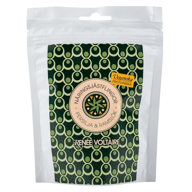 Renée Voltaire Näringsjästflingor Persilja & Ramslök 100g | Mat & dryck - Skafferi - Kryddor & smaksättning - Näringsjäst | Apoteka