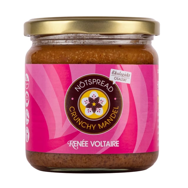 Renée Voltaire Nötspread Crunchy Mandel 330 g | Mat & dryck - Olja, fett & smör - Nötsmör | Apoteka