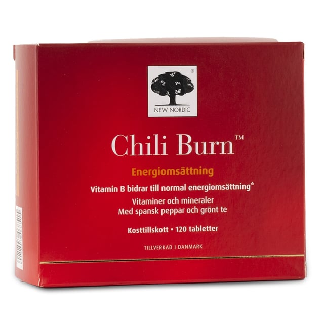 New Nordic Chili Burn 120 tabletter