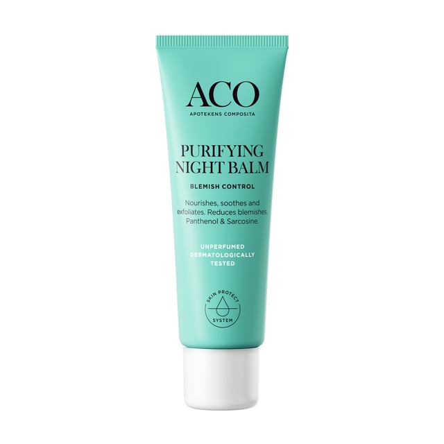 ACO Face Purifying Night Balm Nattkräm NP 50 ml | Hudvård - Ansiktsvård - Ansiktskräm - Nattkräm | Apoteka