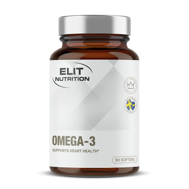 Elit Nutrition Omega-3 Gel 90 softgel | Vitaminer & kosttillskott - Omega-3 & fettsyror | Apoteka