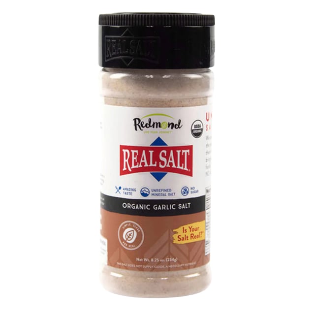 Redmond Real Salt Seasonings Garlic Salt Shaker 234 g | Mat & dryck - Skafferi - Kryddor & smaksättning - Salt | Apoteka