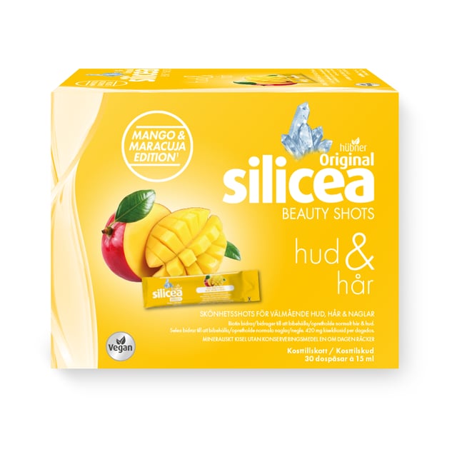 Original Silicea Beauty Shots Mango 30 st | Vitaminer & kosttillskott - Hud, hår & naglar | Apoteka