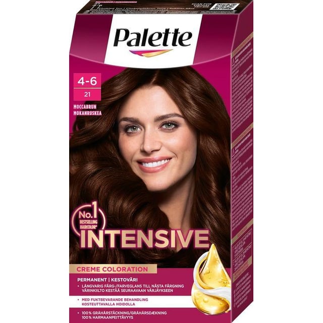 Palette Intensive Creme Coloration 4-6 Moccabrun