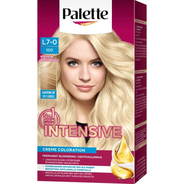 Palette Intensive Creme Coloration L7-0 Intensivblondering