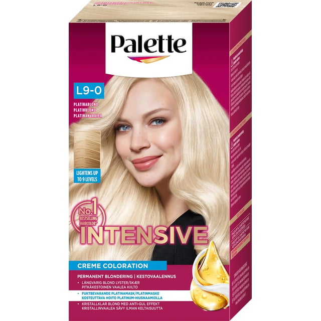 Palette Intensive Creme Coloration L9-0 Platinablond