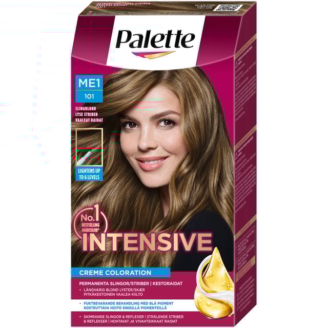 Palette Intensive Creme Coloration ME1 Slingblond | Hårvård - Hårfärg - Blekning & avfärgning | Apoteka